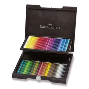 Kredki akwarelowe Faber-Castell 117572 Albrecht Dürer drewniane pudełko, 72 kolory